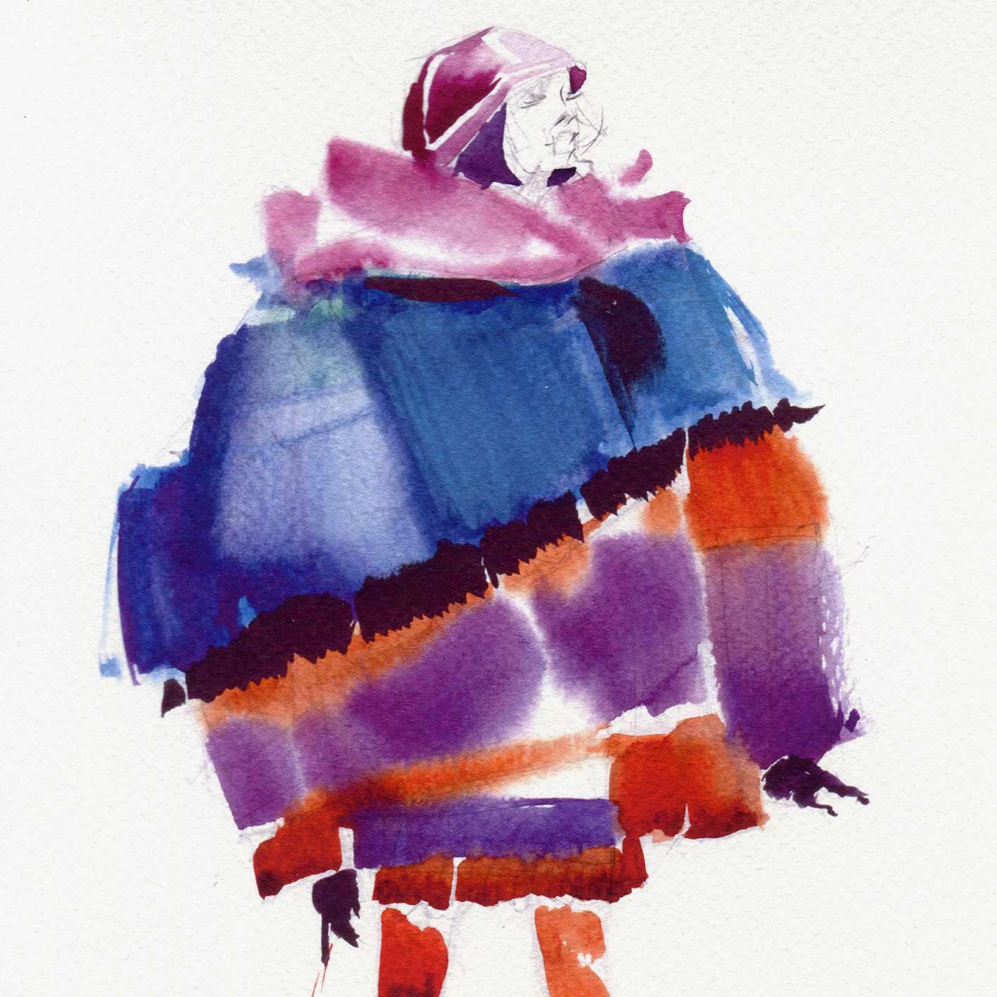 Das Poncho | Print