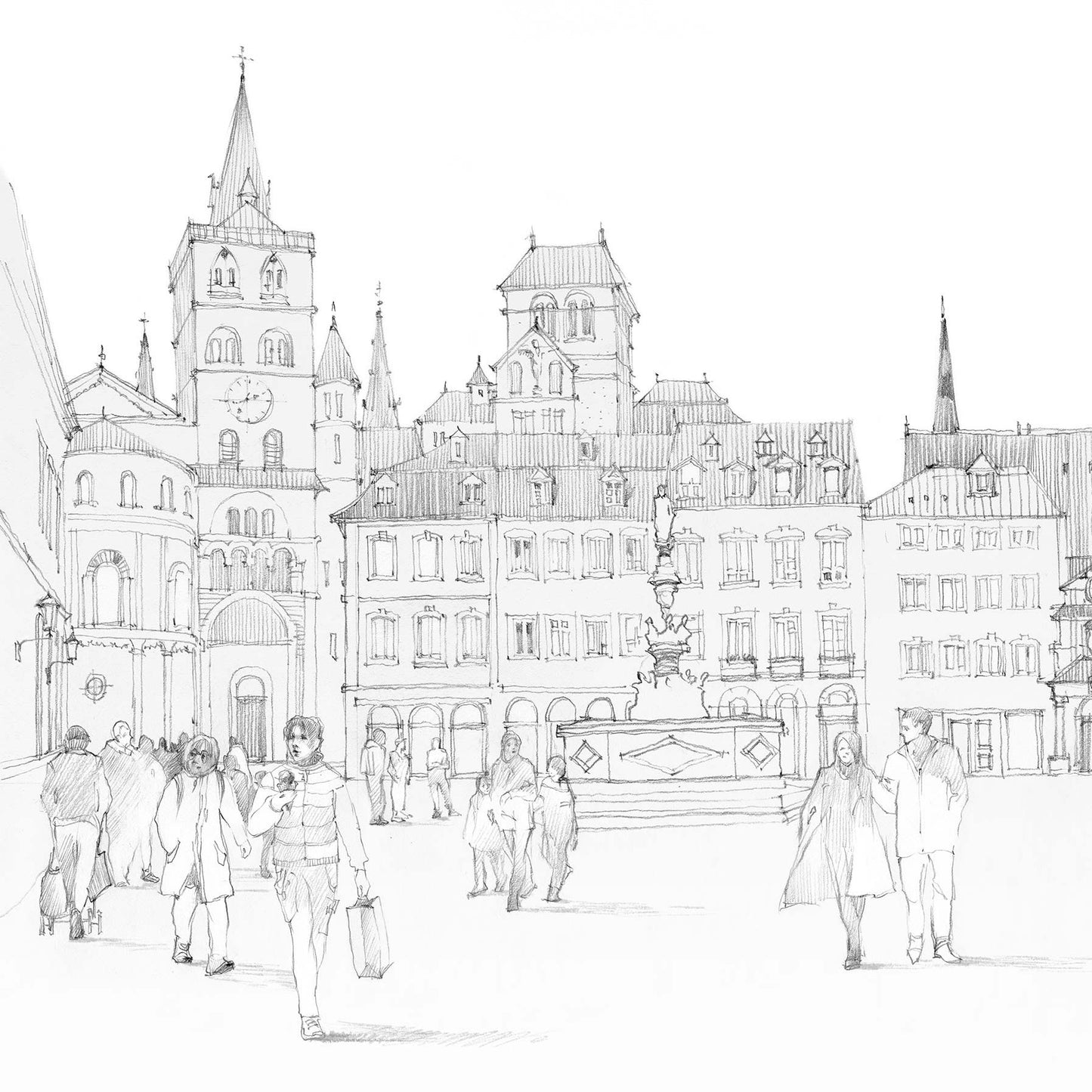 Hauptmarkt Trier | Poster